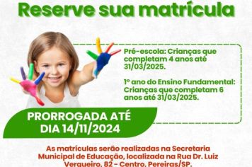 Matrículas Antecipadas