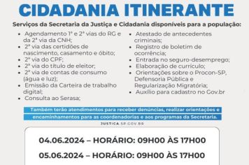Projeto Cidadania Itinerante