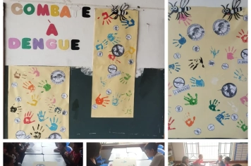 Projeto Espaço Amigo realiza atividades educativas sobre prevenção à dengue