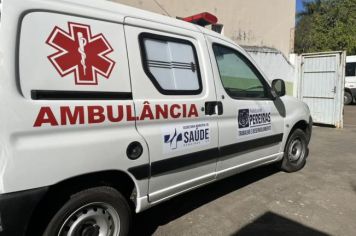 Nova ambulância para reforçar frota da saúde