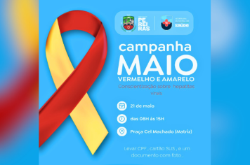 Maio Vermelho e Amarelo em Pereiras!
