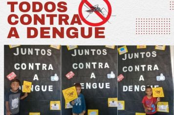 Juntos, somos mais fortes contra a dengue!