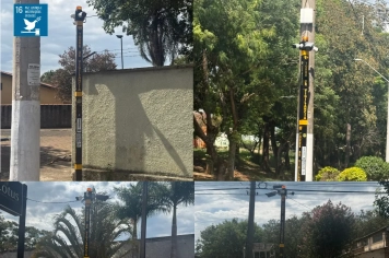 Postes inteligentes reforçam a segurança pública em Pereiras