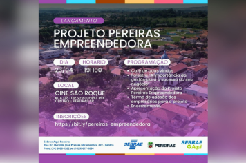 Projeto Pereiras Empreendedora