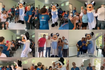 Projeto “Felicidade Não Tem Idade” realiza ação de Páscoa com participantes