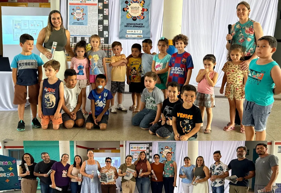 Jornal Escolar incentiva Educação Alimentar e valorização dos produtores locais