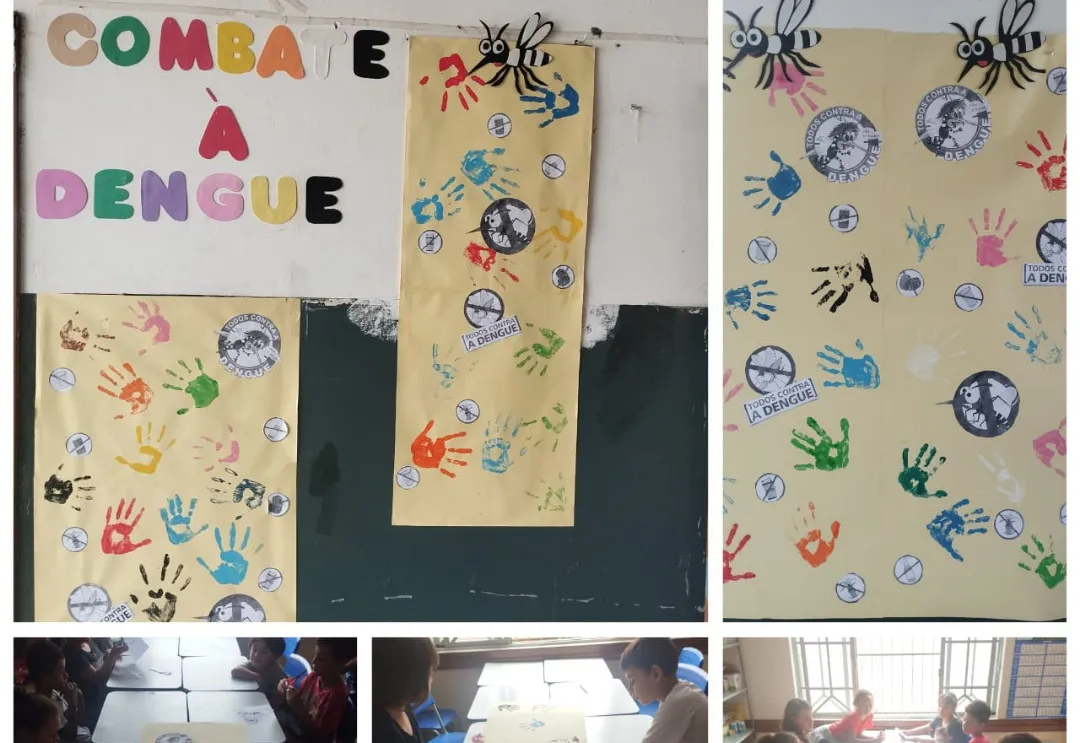 Projeto Espaço Amigo realiza atividades educativas sobre prevenção à dengue
