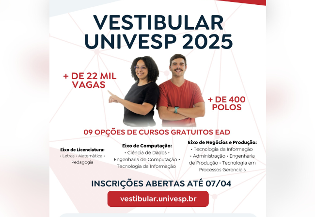 Quer estudar na UNIVESP?