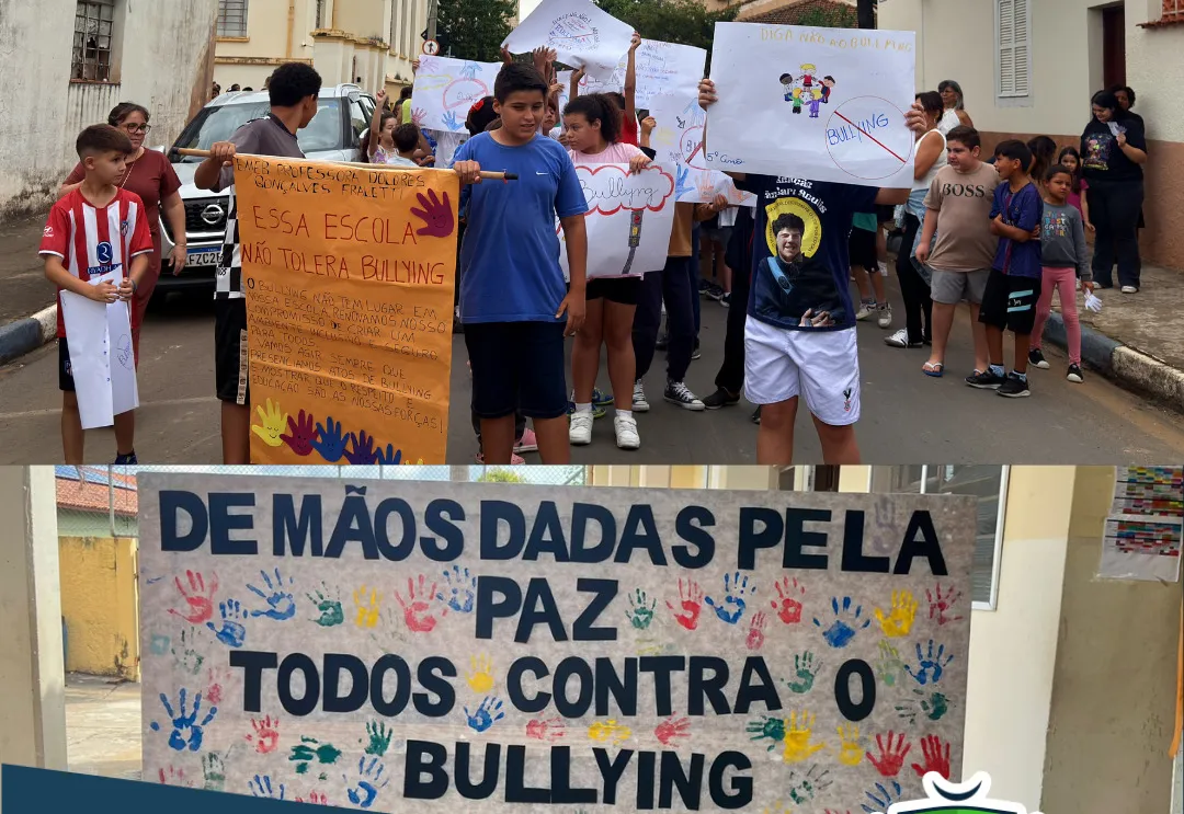 Escolas municipais realizam campanha de conscientização contra o bullying