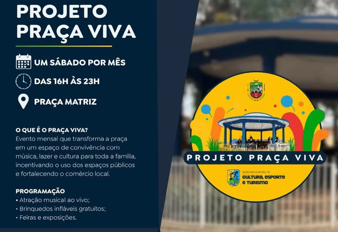 Praça Viva 2026 já tem datas confirmadas!