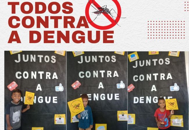 Juntos, somos mais fortes contra a dengue!