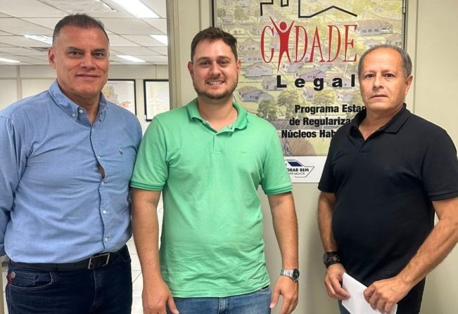Reunião estratégica com os técnicos do Cidade Legal