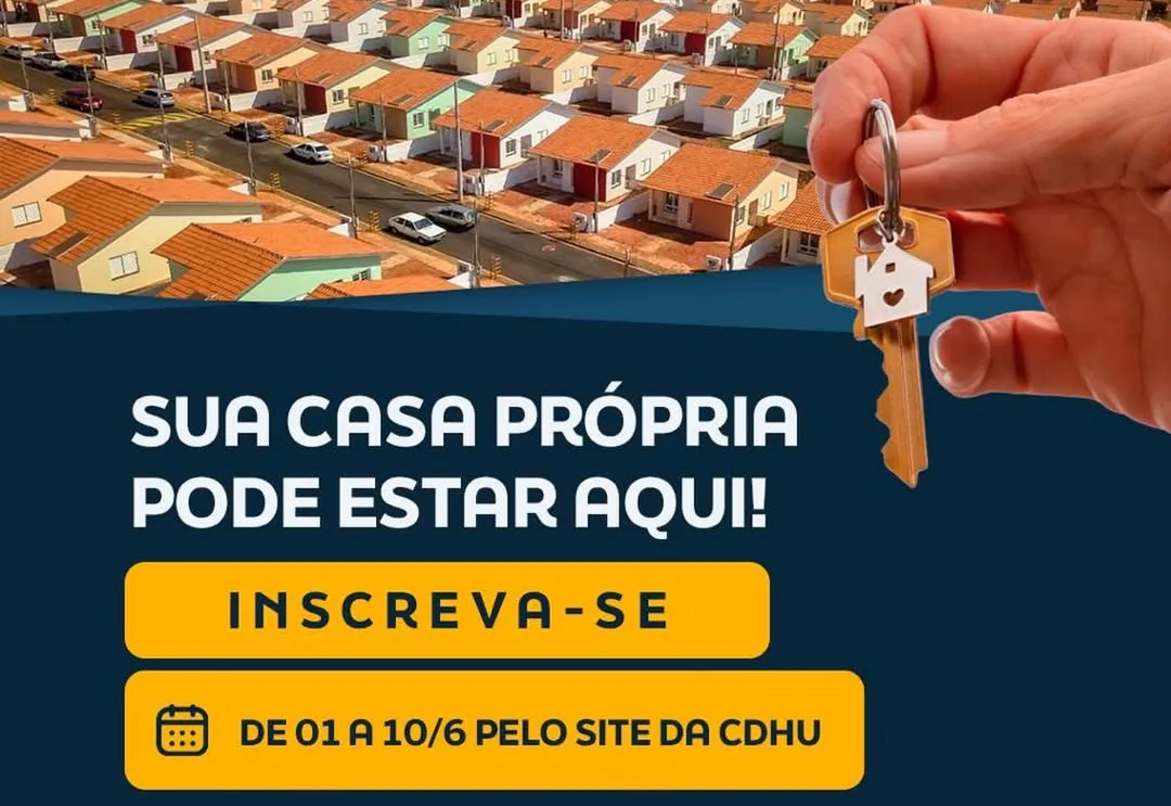 CDHU abrirá inscrições para 33 moradias populares em Pereiras