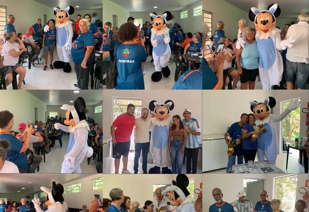 Projeto “Felicidade Não Tem Idade” realiza ação de Páscoa com participantes