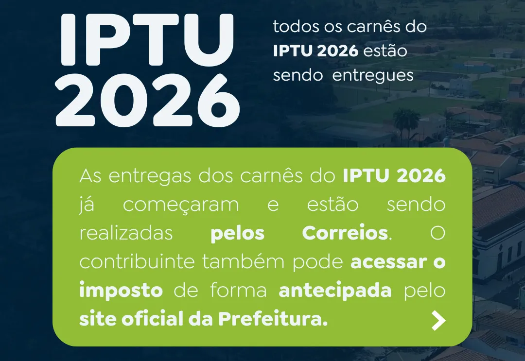IPTU 2026 já está disponível!