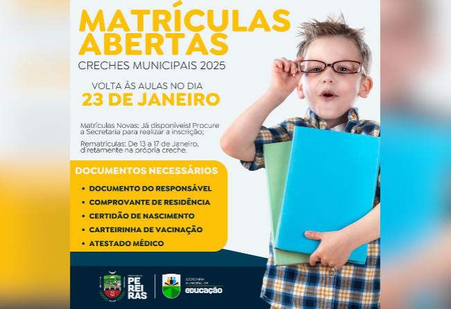 Volta às Creches!