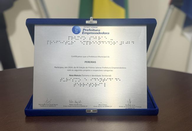 Prêmio Sebrae Prefeitura Empreendedora!